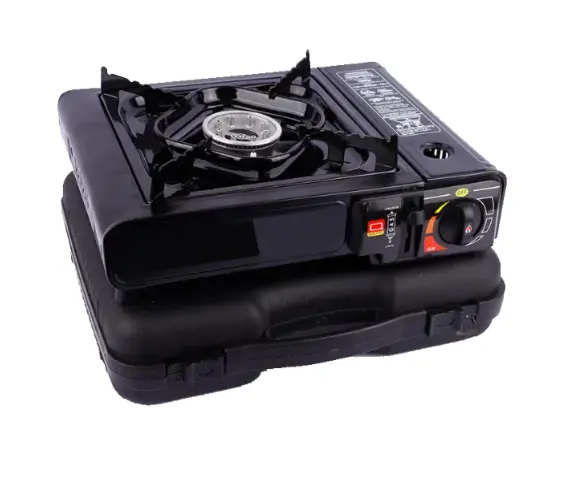 2 in 1 Portable Butane Stove Ignition Gas Stove Cassette Furnace With Carrying Case