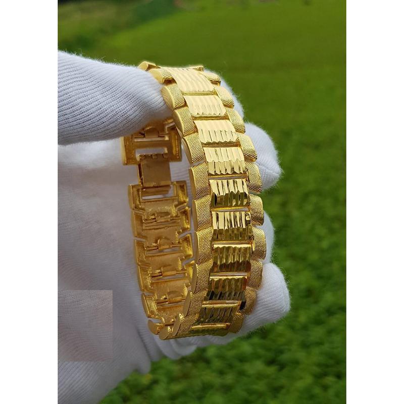  Lắc tay nam mạ vàng 24k sang trọng LT5 