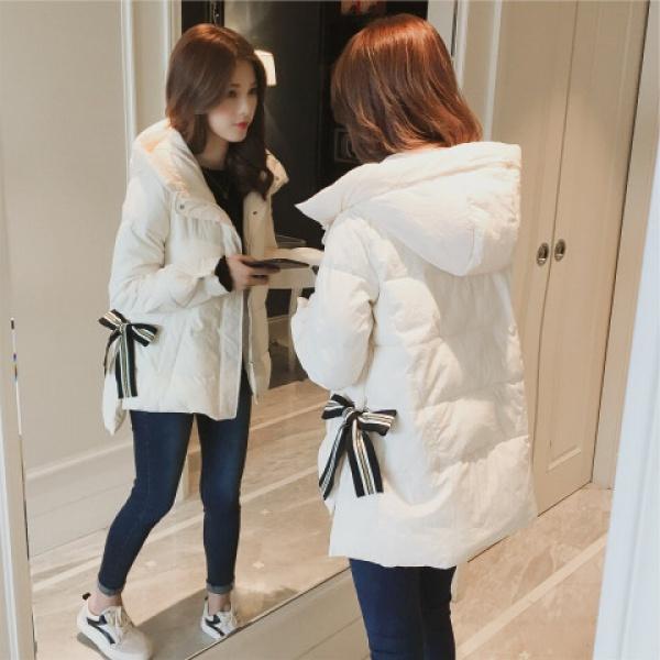 Winter Cotton-Padded Coat Korean Style Versatile Ulzzang Cotton-Padded Coat Women's Bread Coat Short Loose Fast Delivery Jackets Tops Lingerie Lady Outerwear Bridal Basic Womenswear Comfort 0