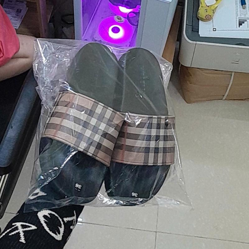 Dép nam nữ BB.R đồng kẻ sọc Dép Bắp rang bơ phù hợp mọi lứa tuổi 