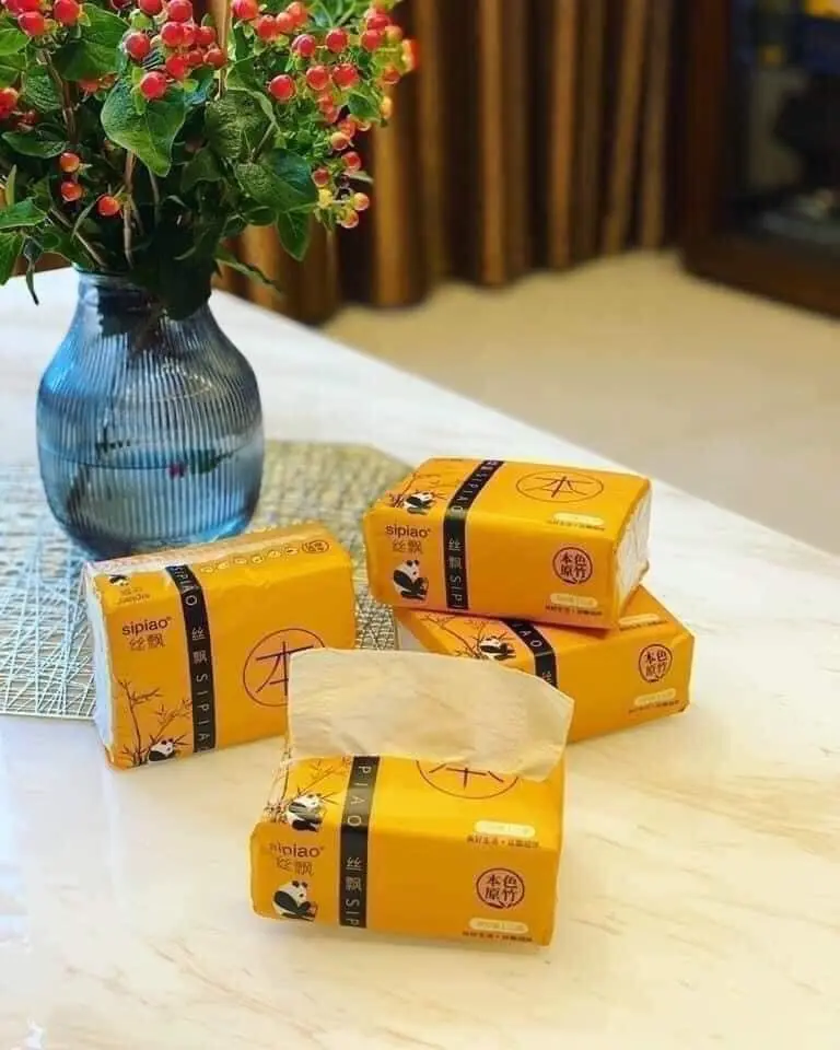 Xả giấy trúc sipao thùng 30 gói