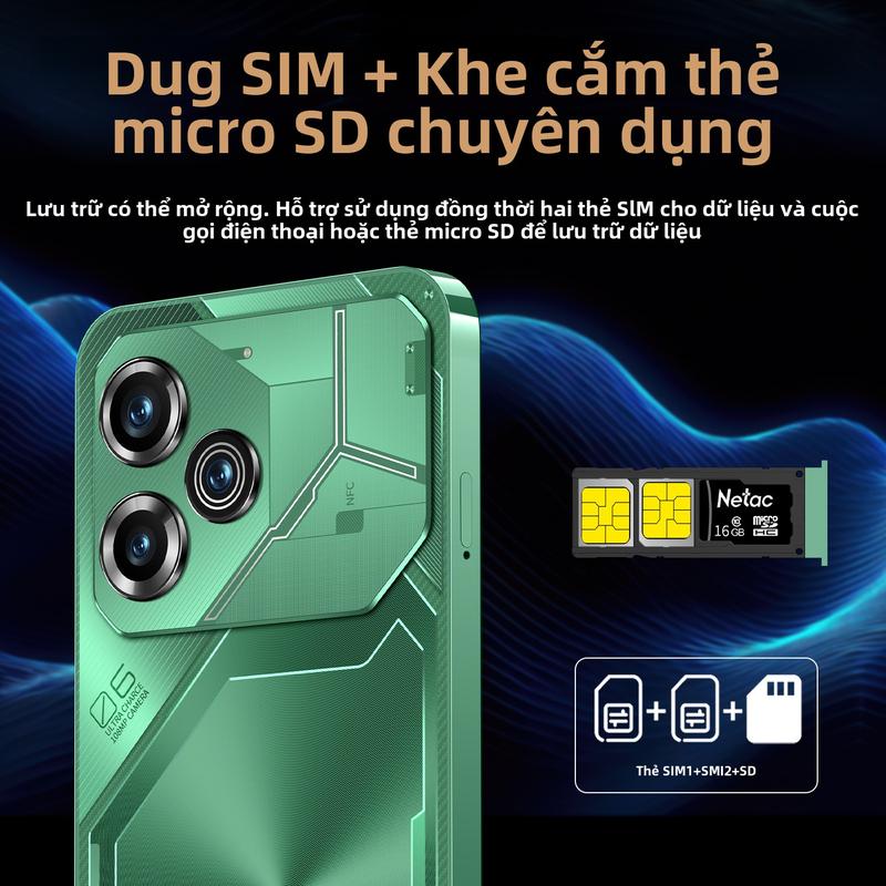 Product Introduction of Điện thoại thông minh POVA6 Pro, Bán Chạy, Màn hình lớn được đục lỗ thực, Hệ điều hành Android 2 + 16G, Xuất khẩu, Hàng mới về 11
