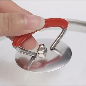 Vibos Knop Pegangan Gagang Tutup Panci Anti Panas Tutupan Panci Stainless Knob Tutup Panci Kaca