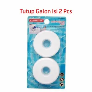 Kenmaster TG02 Tutup Galon dispenser Anti Tumpah 1 pack isi 2pcs