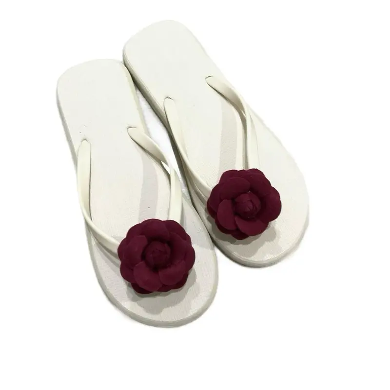 Dép xỏ ngón hoa trà sang chảnh đi biển đi tiệc nhẹ êm(size lẻ gầy ngắn lùi size) 3