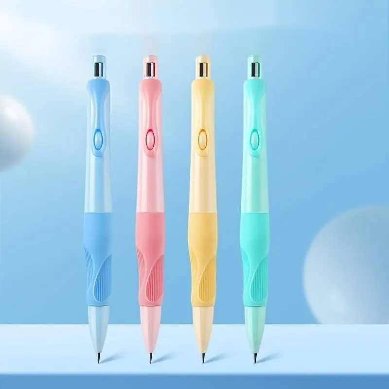 Cây bút chì bấm Cá Heo ngòi 2mm cho bé định vị tay cầm bút đúng cách 0