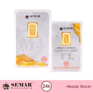 Logam Mulia SMG Gold Press 2gram Emas Batangan Semar Nusantara