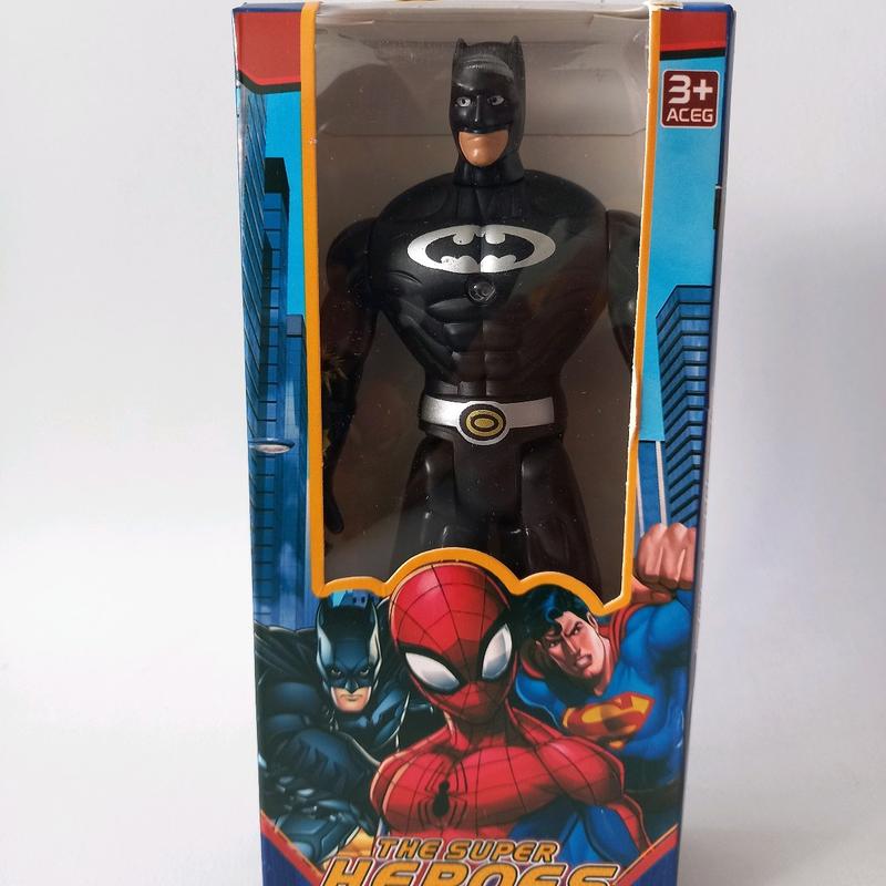 ACTION FIGURE SUPERHERO SUPERMAN, SPIDERMAN, BATMAN 1