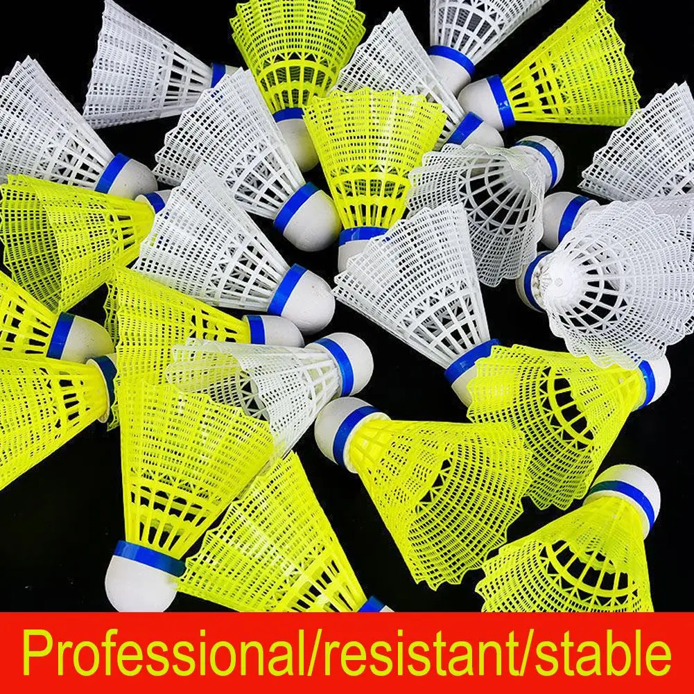 Quả Cầu Lông, Chất Liệu Nhựa, Bền, Được Làm Bằng Nylon, Thích Hợp Để Tập Luyện Và Thi Đấu, Quả Cầu Lông Đặc Biệt, Chất Lượng Cao