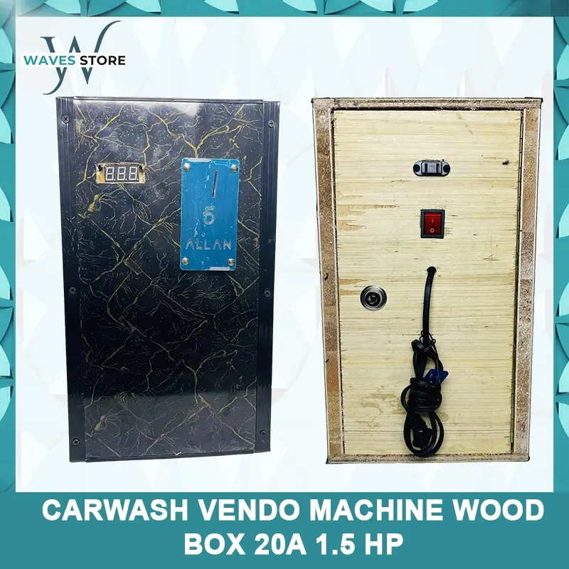 Carwash Machine wood box1.5 HP HEAVY DUTY WITH 1 MONTH WARRANTY