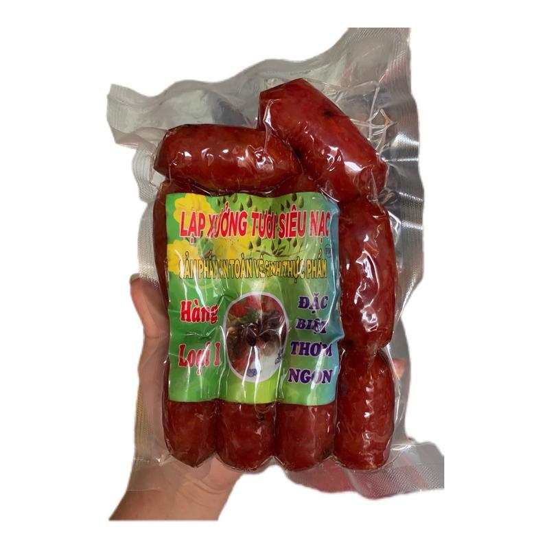 chuchan 500g Lạp Xưởng Tươi Truyền Thống Sấy khô dẻo 85% Nạc - vị mặn ngọt vừa ăn - Đặc Sản Cai Lậy Tiền Giang - Food  hữu cơ thực phẩm đóng hộp lọ & đóng gói banh trang