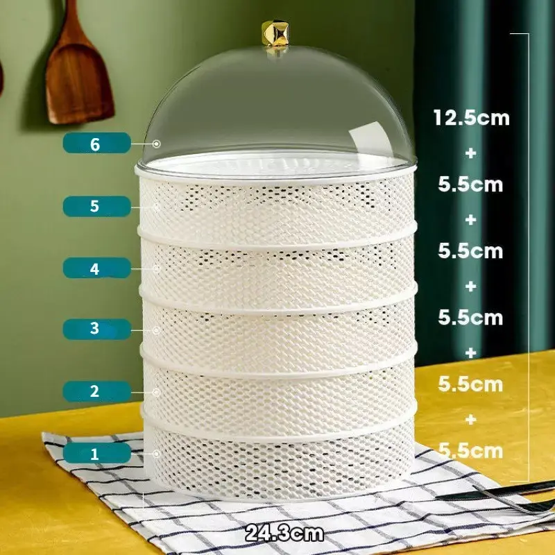 Lồng bàn  Kami 5Tầng cao cấp, thiết kế sang trọng giúp bảo quản đồ ăn siêu tốt