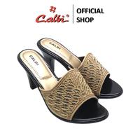 Gambar Calbi Sandal Hak tinggi Wanita Kondangan Mewah 8 cm - BBEX 1839 - Hitam, 36 dari Calbi Kota Tangerang 3 Tokopedia
