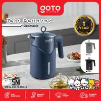 Gambar Goto [COD] Voda Teko Listrik Pemanas Air Electric Kettle Stainless Steel 2L - GREY dari Goto Living Kota Tangerang 3 Tokopedia