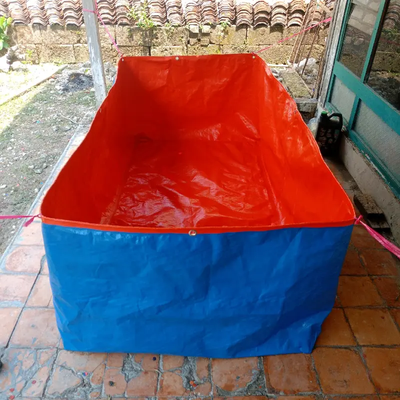 TERPAL KOLAM IKAN TEBAL A12 UK 200×100×75 3