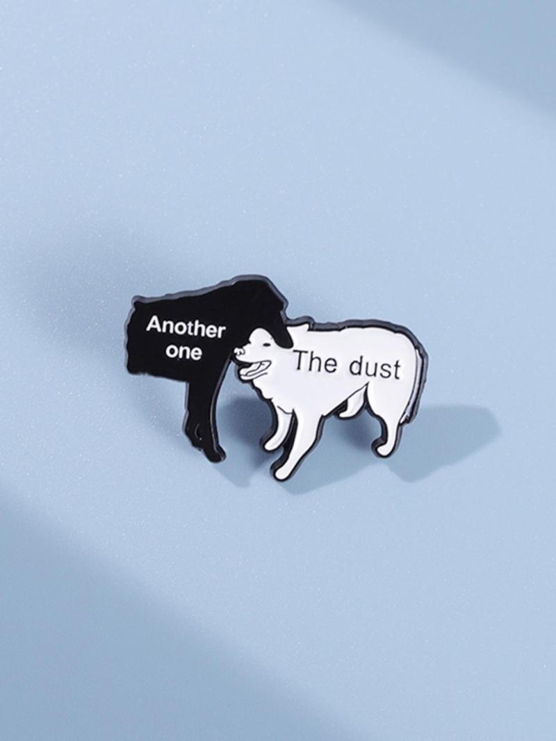 Product Introduction of Cute Animal Themed Pin Brooch, Fashion Alloy Badge for Daily Clothing Decor, Trendy All-match & Exquisite Brooch for Birthday Gift 4