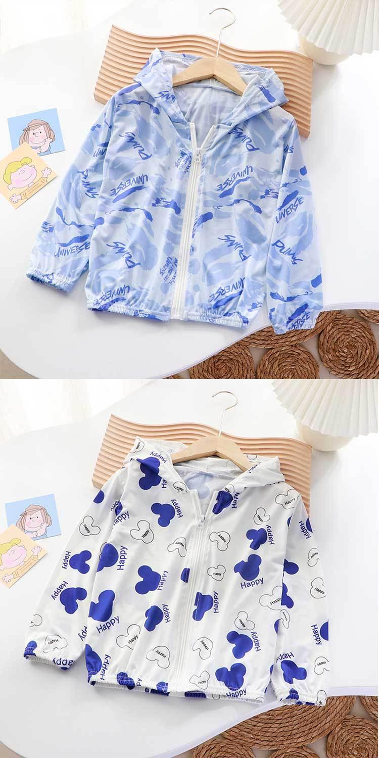 Product Introduction of Summer children's sun protection clothing, ultra-thin and breathable skin clothing for boys and girls, beach sun protection clothing 10