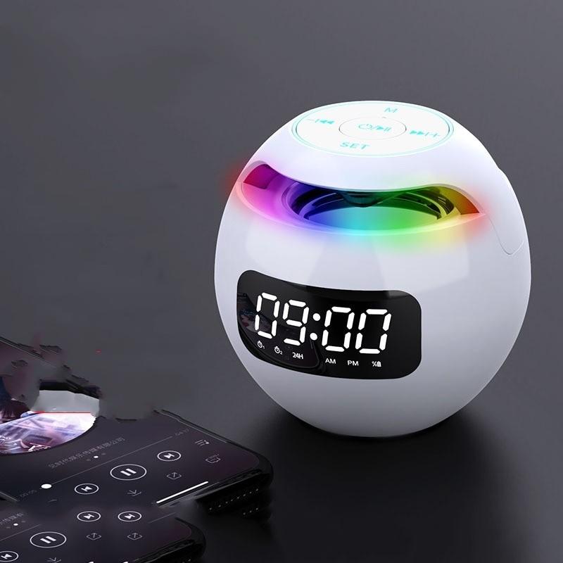 Product Introduction of Loa Bluetooth Mini G90 Có Đồng Hồ Báo Thức Hình Cầu Độc Đáo 3