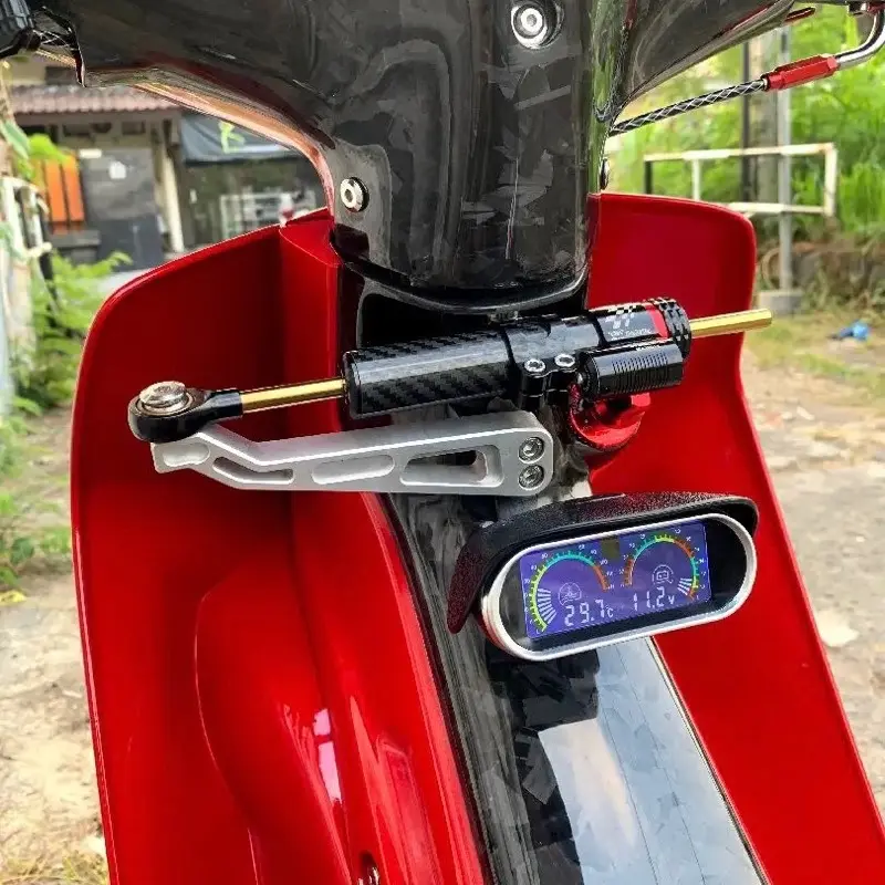 stabilizer matris f1z r pendek carbon dan silver set braket stabiliser fizr all bebek dan matic 2