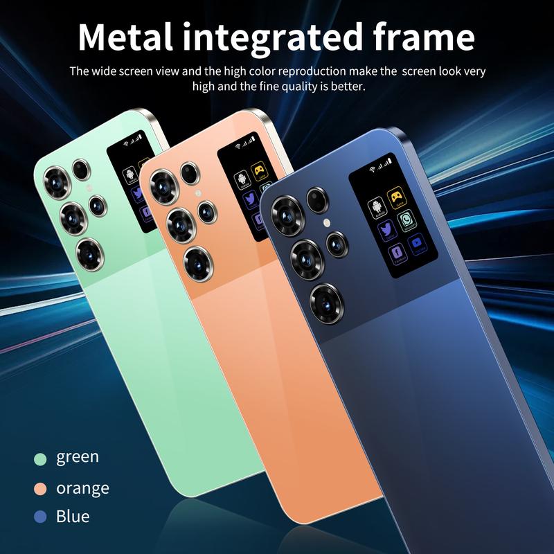 Product Introduction of 2025 S25 Unlock Smartphone 6.6HD Phone Dual SIM Card Phone 7800mAh Android 14 Original Phone Limited Time Discount Phone mobile  phone touch  screen black  phone backup  phone affordable  smartphone s mar phone hot  40  pro s25  series 3