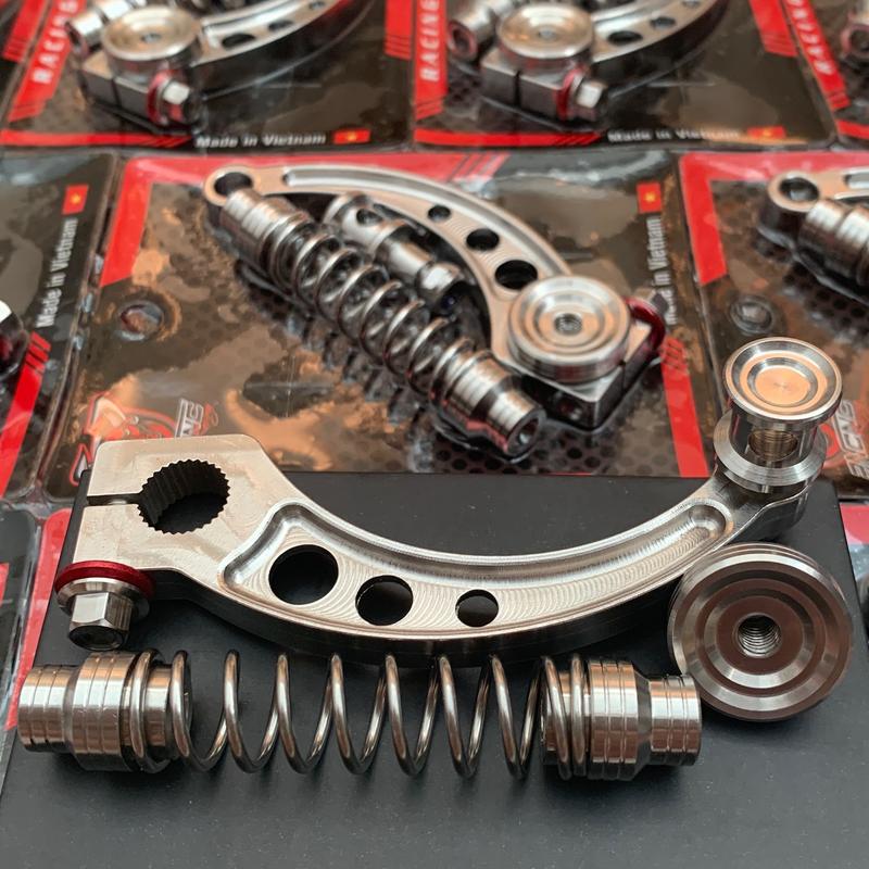  Càng Thắng CNC inox 304 Nguyên Khối -Hàng CNC Inox 304 Nguyên Khối  Ko Phải Hàng Đúc  -Phụ kiện xe máy-Gắn cho các dòng Xe Máy Phụ Tùng trp vn cục gù  fuled exciter 