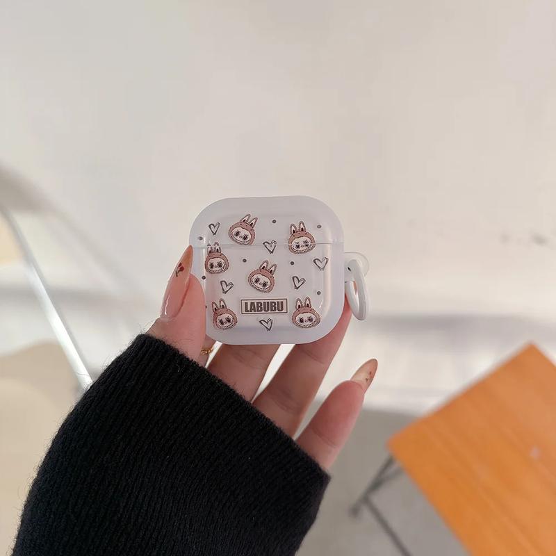 Cute Cartoon Disney Snow White Alice Mickey Mouse Labubu Earphone Case For Airpods 4 1 2 3 Pro 2 Protective Soft TPU Cover 2