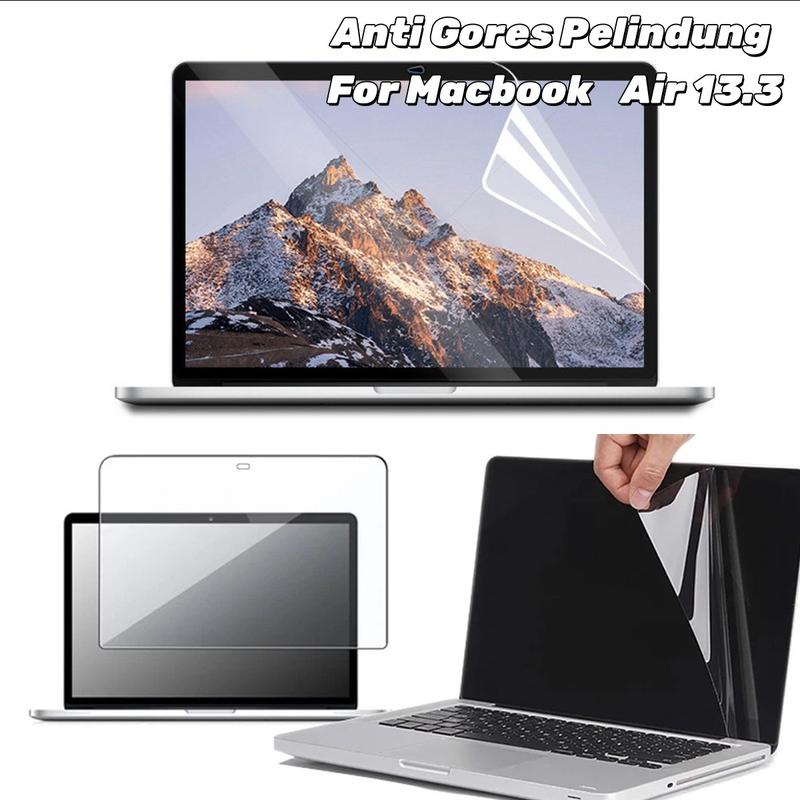 Product Introduction of Anti Gores Pelindung Layar Screen Guard Protector Dustproof For Macbook Air 13.3 13.6 Pro 13.3 inch A1932 | A2179 | A2337 A1706 | A1708 | A1989 | A2159 | A2251 | A2289 | A2338 | A2681 | A1369 | A1466 M1 M2 M3 M4 32