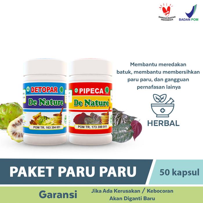 Gambar DETOPAR DAN PIPECA DE NATURE Untuk TBC ISPA Batuk Menahun Dewasa Anak dari ADE DE NATURE Kota Administrasi Jakarta Timur Tokopedia