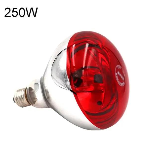 Poultry Heat Lamp Bulb Infrared Ray Thermal Preservation Heating Service For Reptile Botany Amphibian Pet Live 100W/250W[YangSen] 8