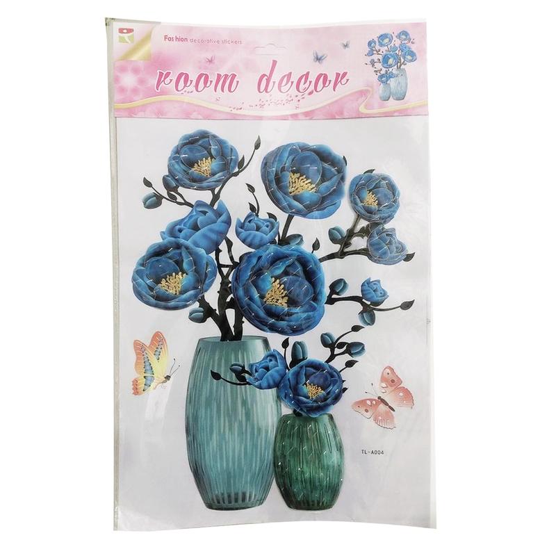 Tranh hoa nổi 3D Decal dán tường trang trí sống động mang thiên nhiên rộng lớn cho phòng bạn với đường nét hoa nổi Decor (MÀU NGẪU NHIÊN) Decor Decor Phòng