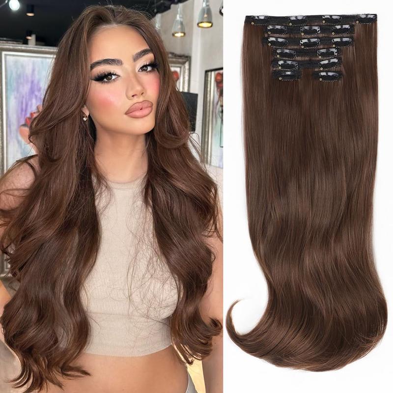 Clip in hair extensions thick best sale