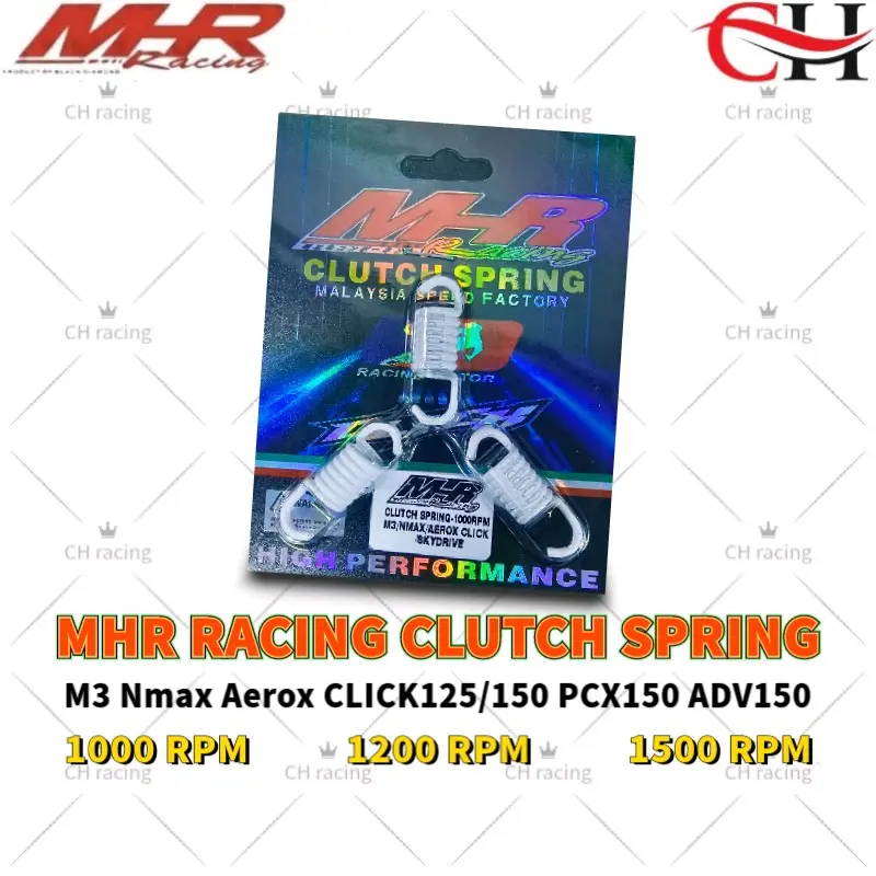 MHR RACING CLUTCH SPRING FOR SKYDRIVE CLICK125/150 M3 NMAX AEROX 1000RPM 1200RPM 1500RPM