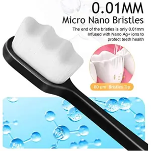 Sikat Gigi Nano Jepang Original / ORI SIKAT GIGI NANO TECH - Tooth Brush Jepang sensitif bulu lembut Extra soft bisa untuk sikat behel ortho SH K49