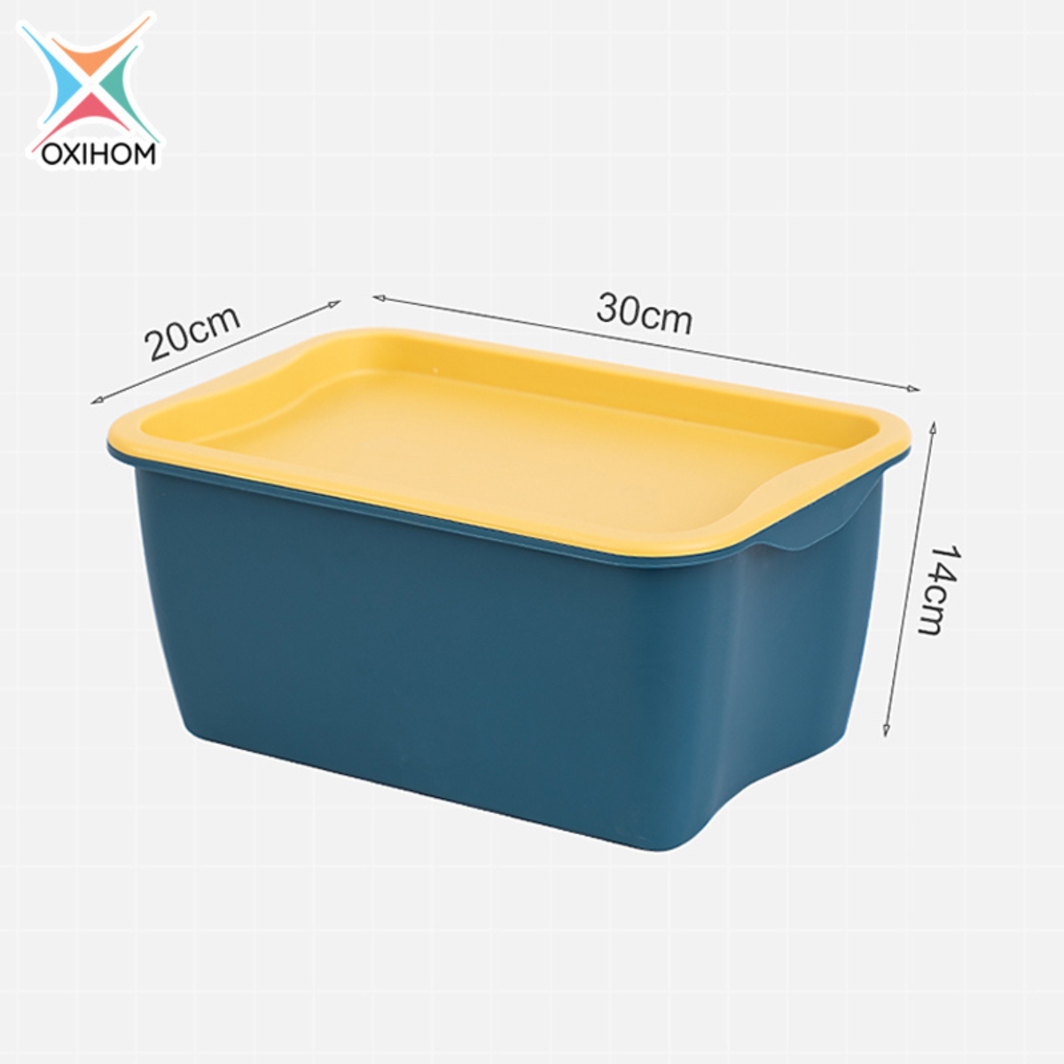 Promo Oxihom Container Box Plastik Kontainer Storage Box Kotak ...