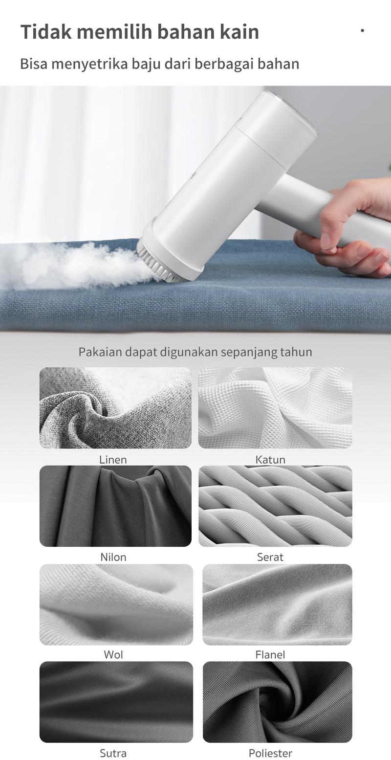 Product Introduction of 【Super Deals】Simplus (COD) Setrika Uap Low Watt/ Seterika Uap portabel/ Seterika Uap Mini/ Seterika Listrik/ Seterika Baju/ Pakaian Rumah Tangga/ travel friendly/ Laundry/ Steam Irons/ Bergaransi Satu Tahun 26