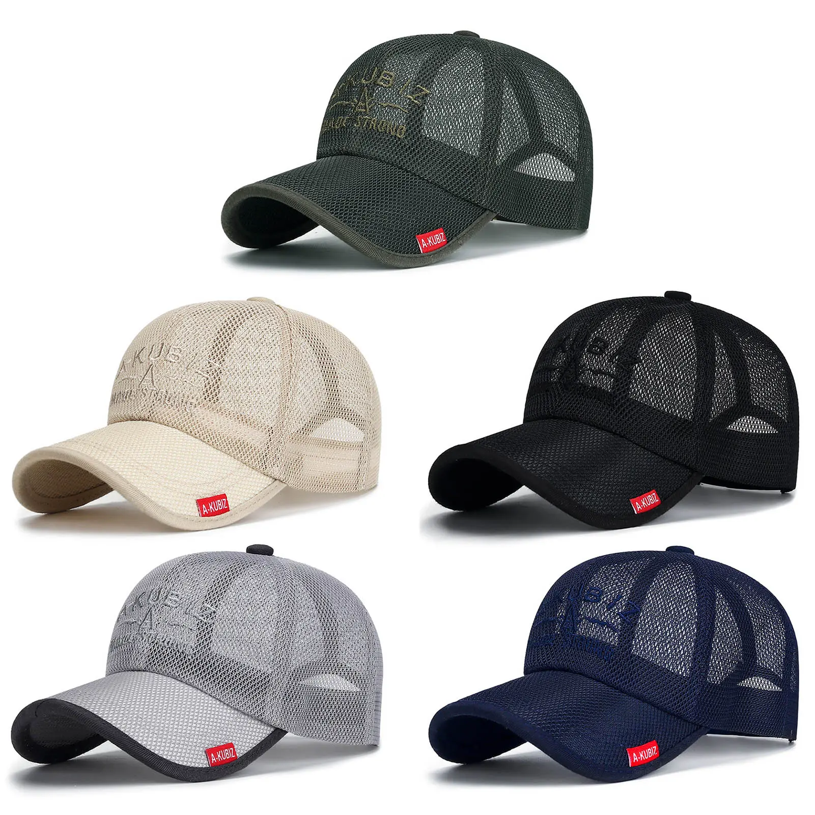 Summer Mesh Baseball Cap For Men Women Trucker Mesh Hat Baseball Hats Outdoor Sports Running Hat