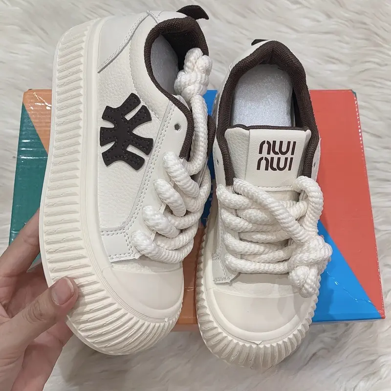 Giày thể thao nữ, đế độn, cao 3-5p Shoes Sneaker 2