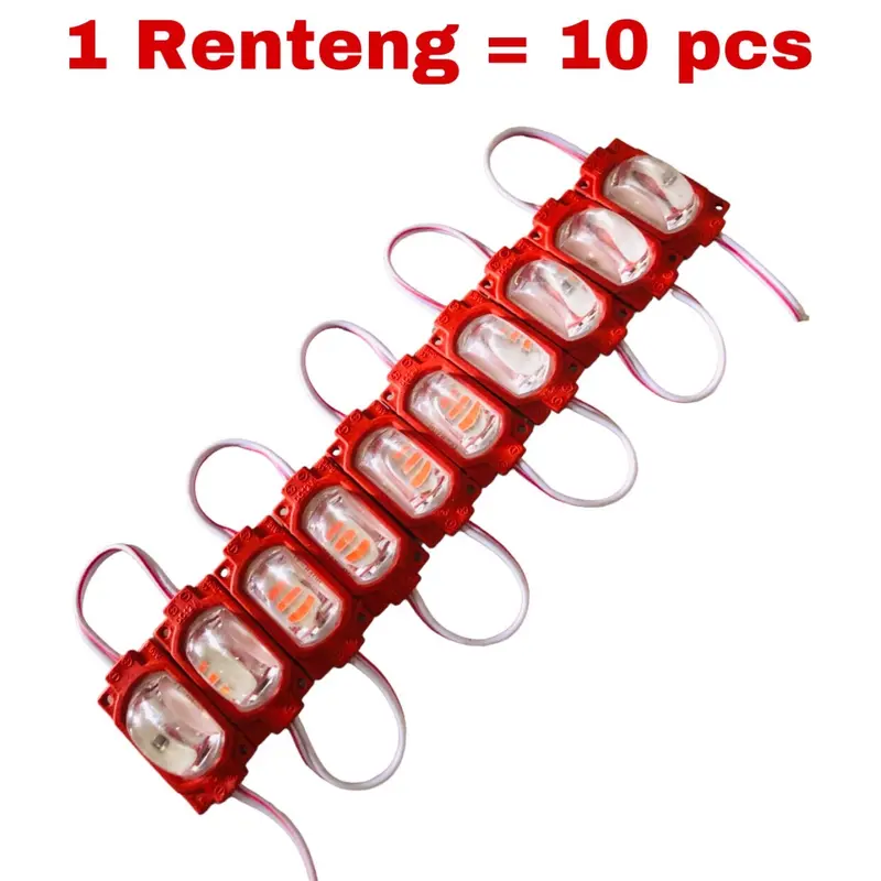 (10 pcs) LED CRYSTAL MATA 1 SUPER TERANG WATERPROOF 0