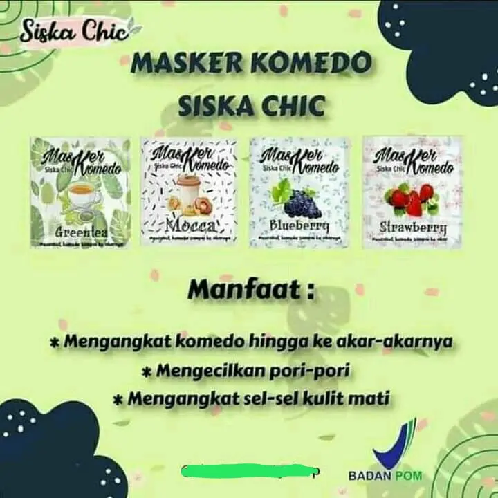 Masker komedo by Siska chic 1