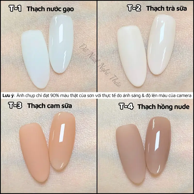 Sơn gel thạch đục lẻ màu RAMYLA 5