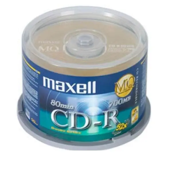 [3HCOMPUTER] Bộ 50 đĩa trắng CD MAXCELL FULL BOX 52X 1