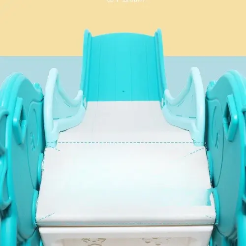 Cầu trượt hình thú cho bé dài 1m6 đủ hình đủ màu cho bé (có bóng rổ) Đồ Chơi 5