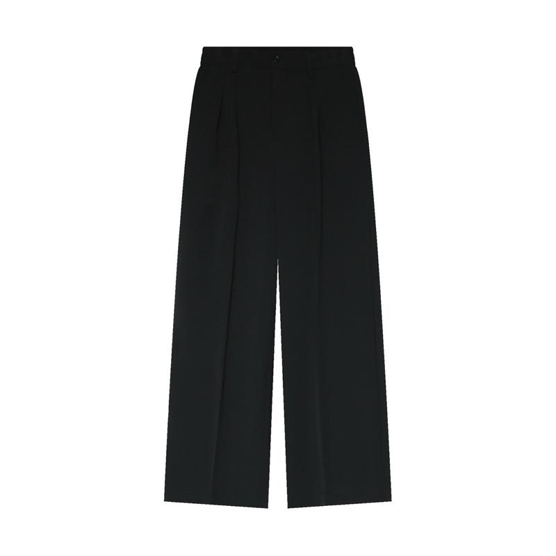 Quần Kaki Line Xếp Ly Ống Rộng Nam Nữ . Kaki Pant Line Xếp Ly Unisex Menswear có túi Ong Nhung 8