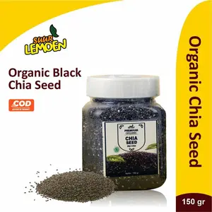 SUUR LEMOEN Chia Seed Organic Premium 150 Gram - SUUR LEMOEN DIST JAKARTA