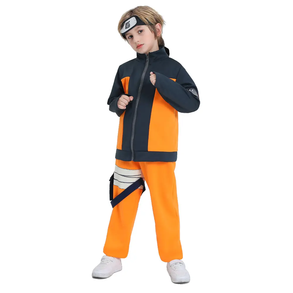 Trang Phục Hóa Trang Naruto, Phong Cách Anime Hoạt Hình Nhật Bản, Trang Phục Hóa Trang Mặc Chéo Halloween, Cho Bé Trai