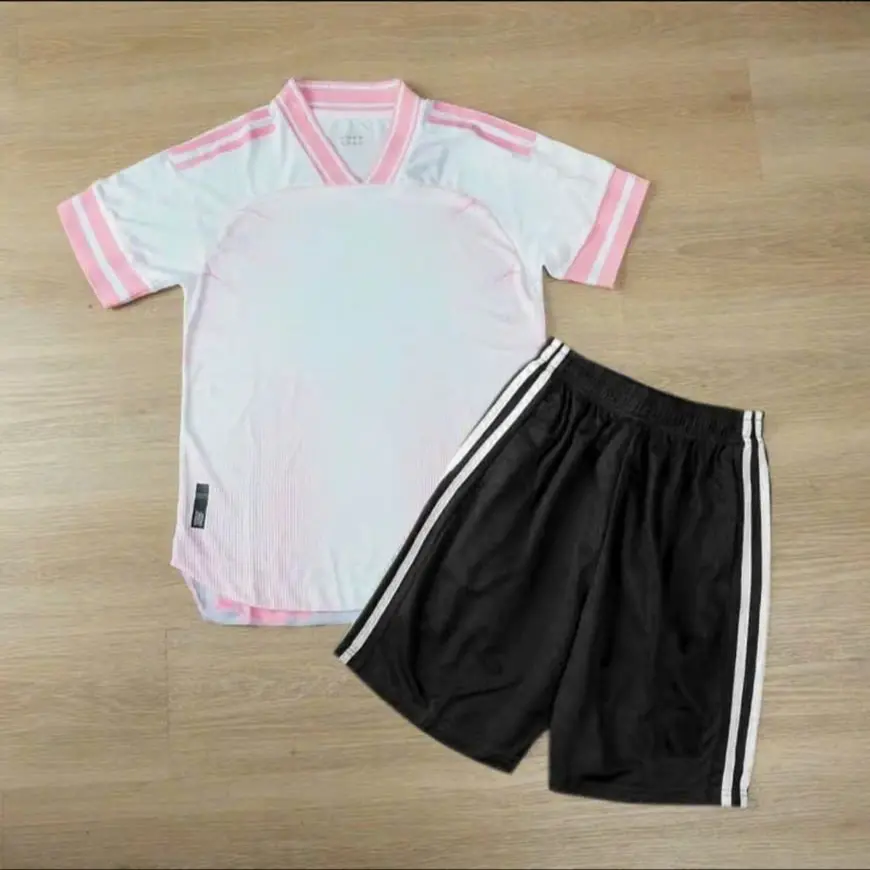 Áo Bóng Đá Trẻ Em BA LÁ TRẮNG HỒNG - chất thun lạnh thoáng mát đủ size 8-50kg Kids Sport