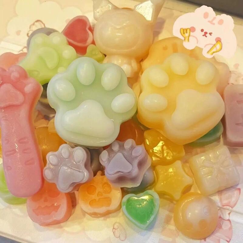 Kẹo sáp ong nhân trái cây rừng thơm lừng - kẹo sáp hương vị hoa quả 2-2.5cm và 4-5cm