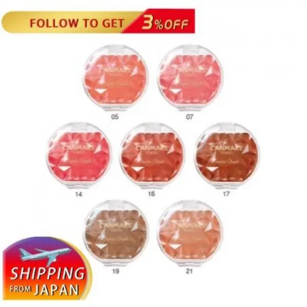 100% original Canmake Tokyo / Cream Cheek made in japan original ship from Japan Color Makeup Blush Powder Cosmetic Silky