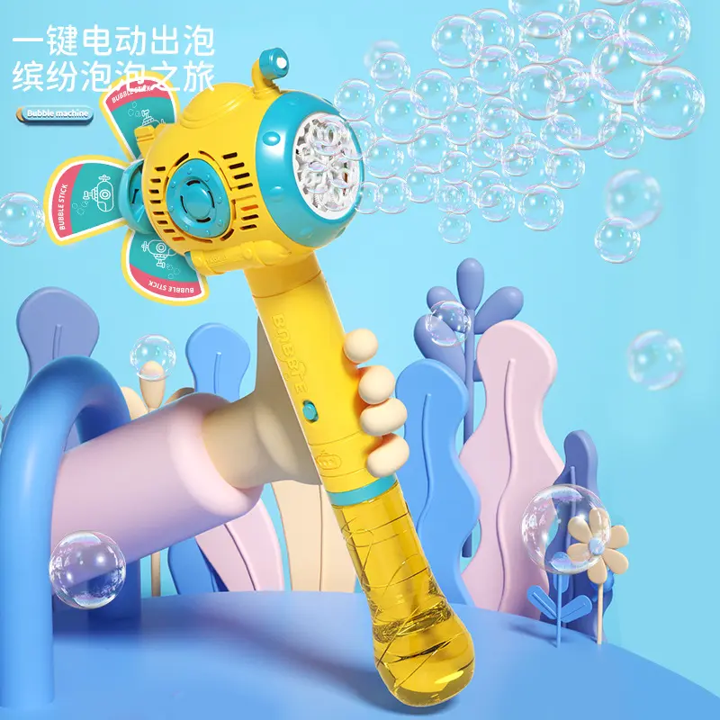 Đũa Phép Bong Bóng Tàu Ngầm, Dành Cho Trẻ Em, Hoàn Toàn Tự Động, Cầm Tay, Điện, Chống Rò Rỉ, Máy Làm Bong Bóng Cối Xay Gió, Thích Hợp Cho Gian Hàng Đường Phố, Đồ Chơi Yêu Thích Của Trẻ Em, Quà Sinh Nhật Cho Trẻ Em 5