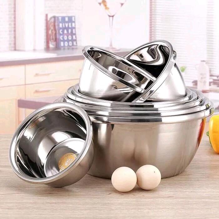 Thau inox_ Chậu inox đủ size 3
